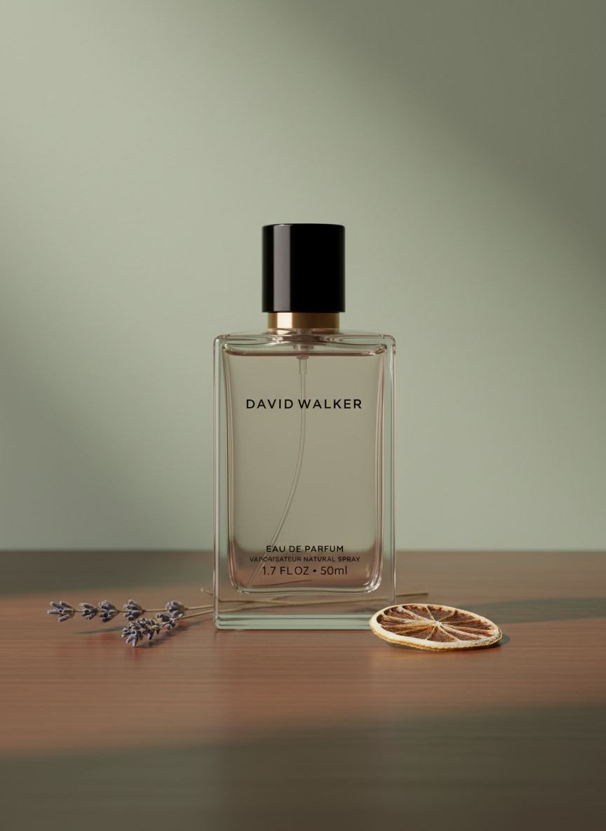 David Walker E145 Lavender Cedar Vanilla Men's Eau de Parfum 50ml Hero image
